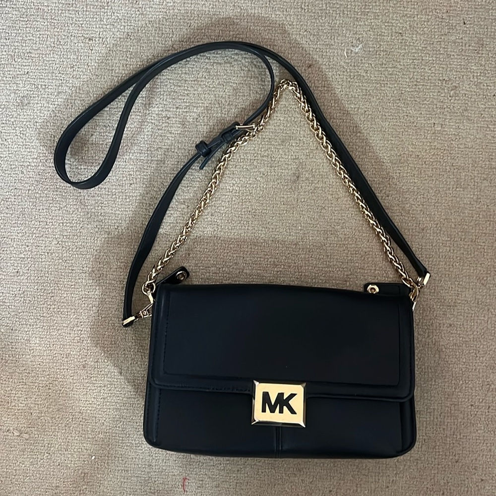 Michael Kors Black Leather Handbag